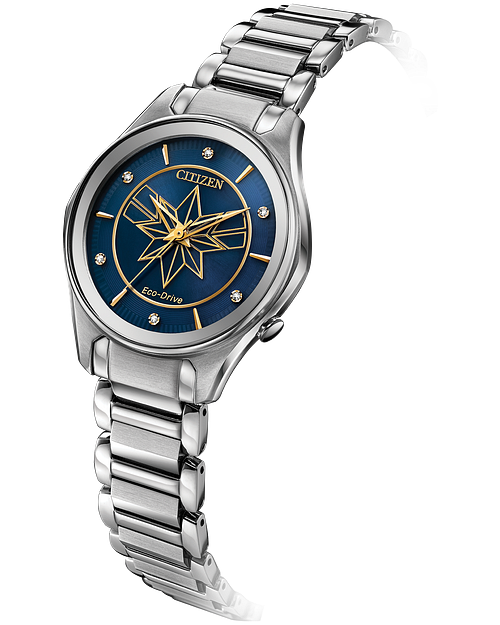 Citizen Captain Marvel Eco Drive Blue Dial Watch CITIZEN